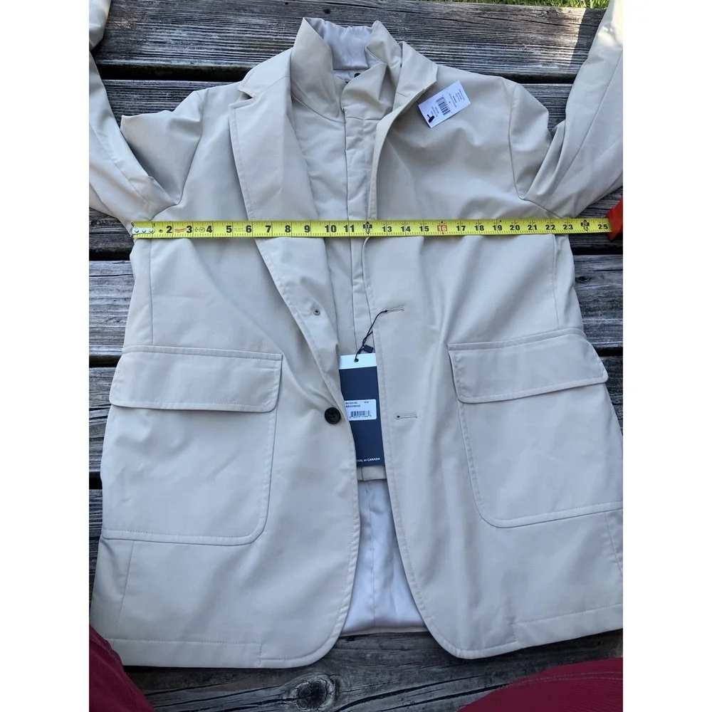 Cardinal of Canada Utility Removable Bib Sport Jacket Med Luxury Sport Coat Tan
